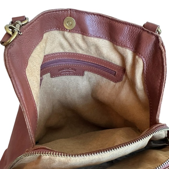 American Leather Co Austin Shoulder Bag - Picture 7 of 13